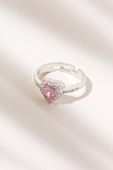 Heliophilia Silver Anillo de Plata Ajustable